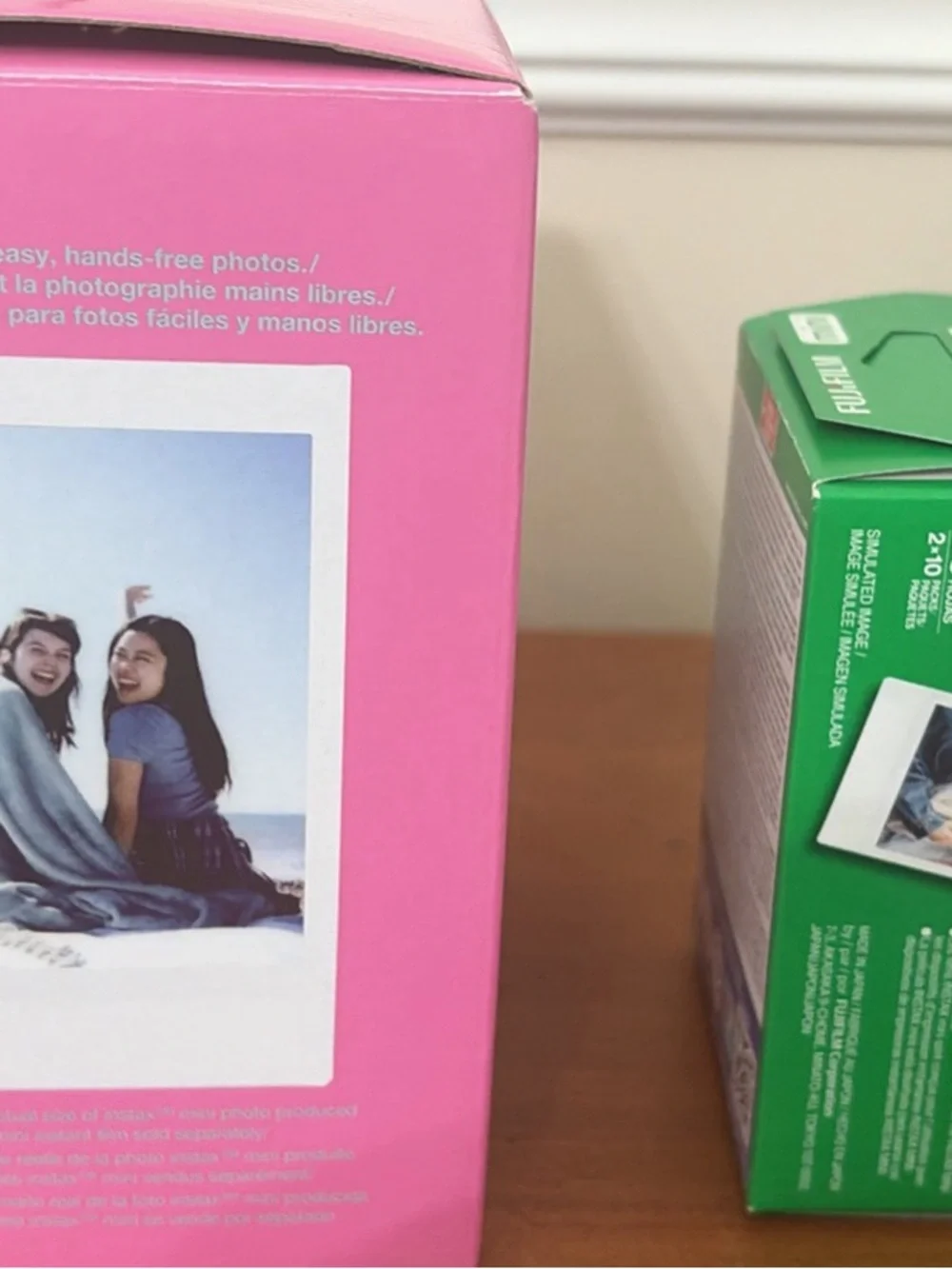 Fujifilm Instax Mini 13+ Instant Camera in Lagoon Green Boxed